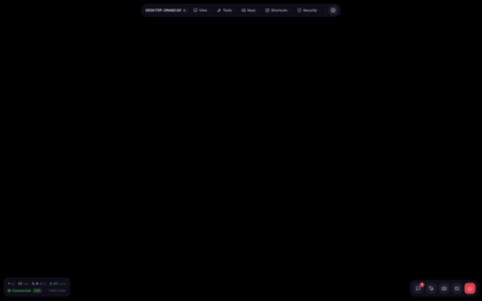 Minimal HUD — Maximum screen. Controls float in only where the pointer goes.